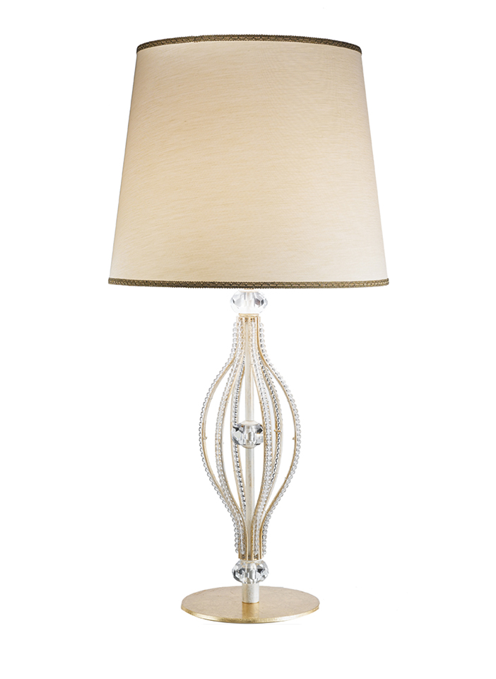Noblesse Table Lamp Masiero, Glass Bead Table Lamp
