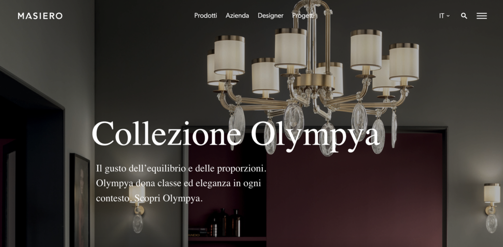 Sito web ufficiale - Versione Italiana